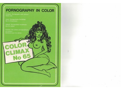 Color Climax  Nr. 65   XXX  Tid. 1975